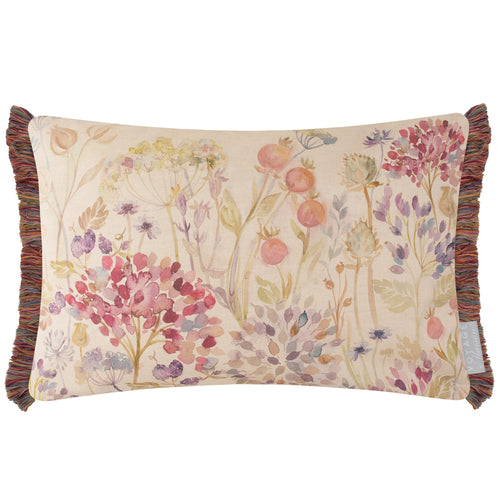 Floral Multi Cushions - Hedgerow Printed Feather Filled Cushion Classic Voyage Maison
