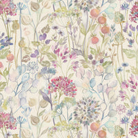 Samples - Hedgerow Printed Fabric Sample Swatch Linen Voyage Maison