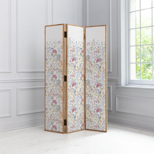 Floral Multi Furniture - Hedgerow  Solid Wood Room Divider White Voyage Maison