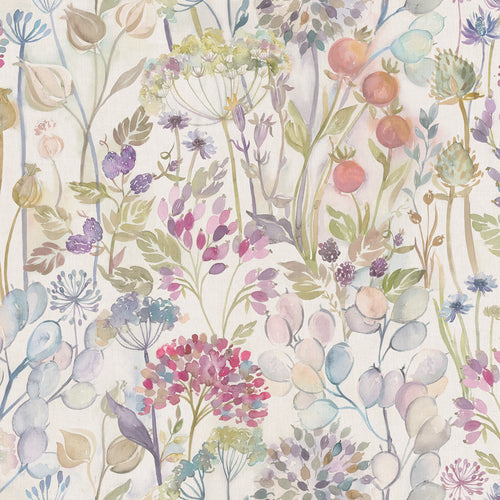 Floral Multi Wallpaper - Hedgerow  1.4m Wide Width Wallpaper (By The Metre) Hedgerow Voyage Maison