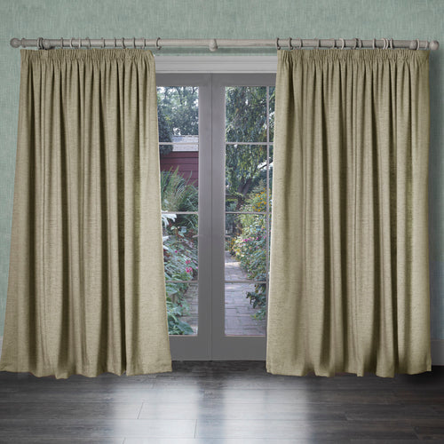 Plain Grey Curtains - Helmsley Woven Pencil Pleat Curtains Stone Voyage Maison