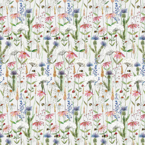 Voyage Maison Hermione Printed Cotton Fabric Remnant in Natural