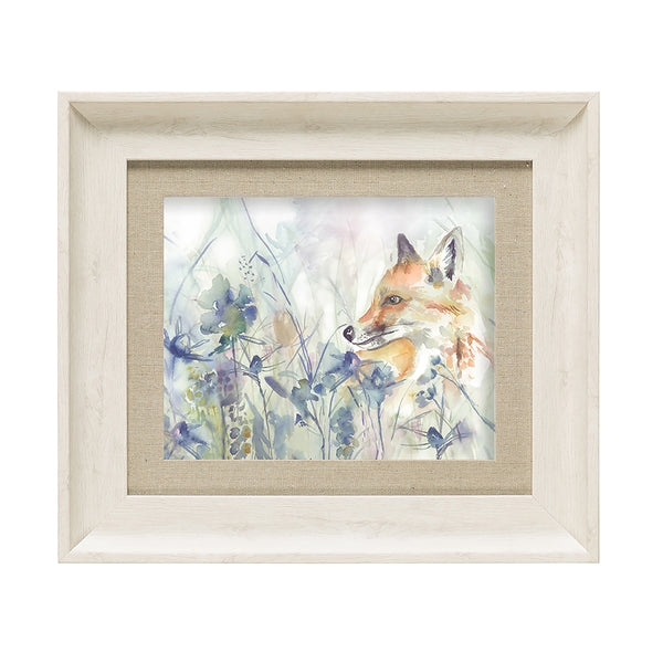 Hide and Seek Birch Framed Print | Green Wall Art | Voyage