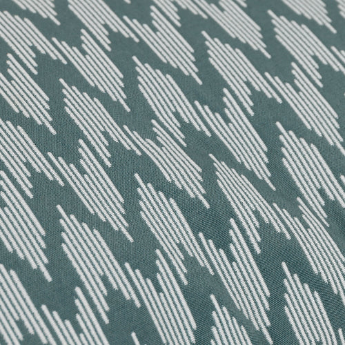 Blue Cushions - Hutton Woven Jacquard Feather Rich Filled Cushion Blue Sanderson