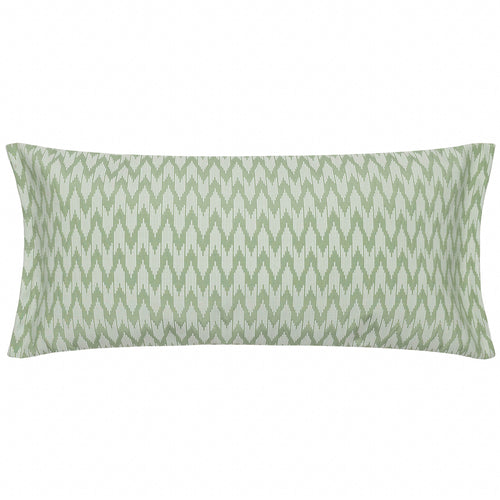 Green Cushions - Hutton Woven Jacquard Feather Rich Filled Cushion Sage Sanderson