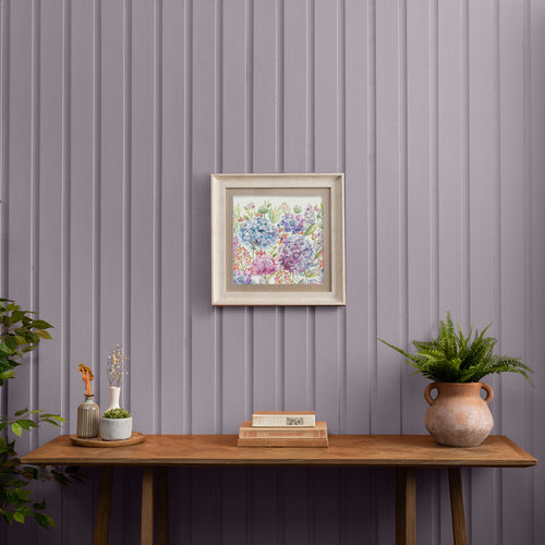 Floral Purple Wall Art - Hydrangea  Framed Print Birch Voyage Maison