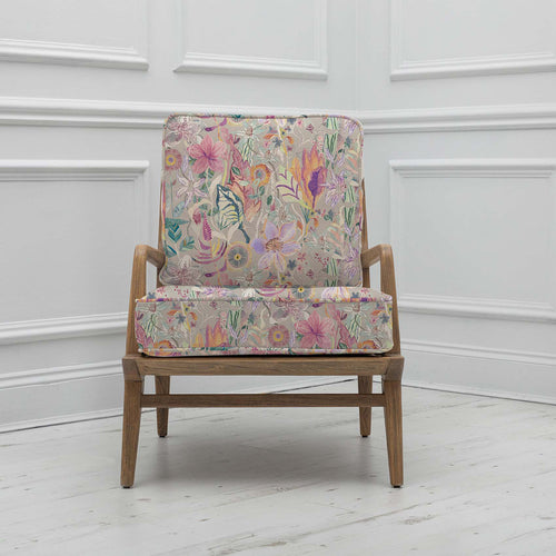 Floral Pink Furniture - Idris  Chair Primrose Haze Voyage Maison