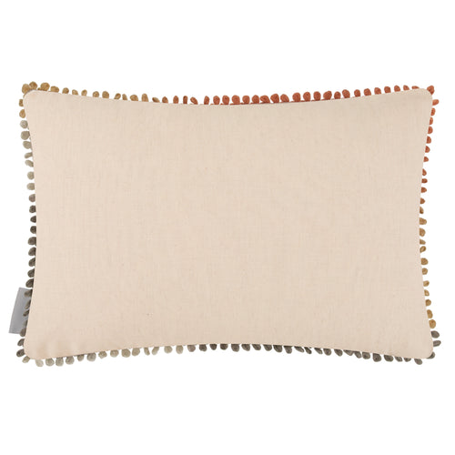 Floral Red Cushions - Ilinizas Printed Rectangular Feather Filled Cushions Poppy Voyage Maison