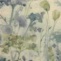 Samples - Ilinizas Printed Fabric Sample Swatch Lemon Natural Voyage Maison