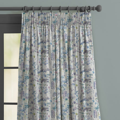 Floral Cream M2M - Ilinizas Printed Made to Measure Curtains Violet Voyage Maison