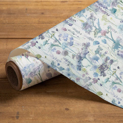Floral Purple Wallpaper - Ilinizas  1.4m Wide Width Wallpaper (By The Metre) Violet Voyage Maison