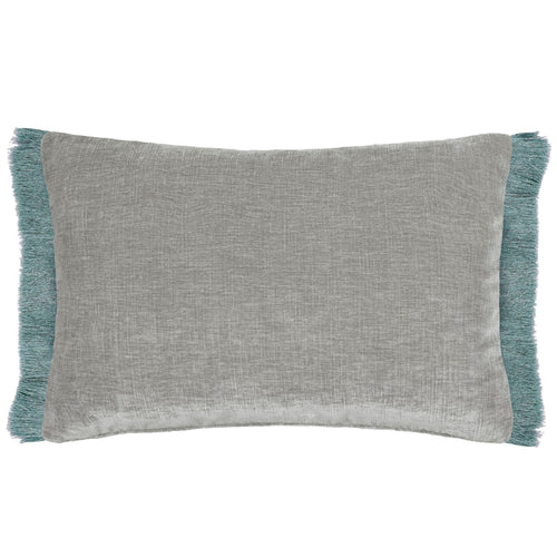 Additions Isernia Feather Cushion in Aqua