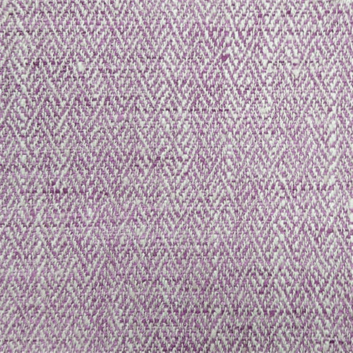 Plain Purple Fabric - Jedburgh Textured Woven Fabric (By The Metre) Heather Voyage Maison