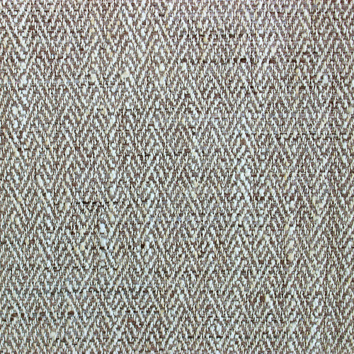 Herringbone Brown Fabric - Jedburgh Textured Woven Fabric Nut Voyage Maison