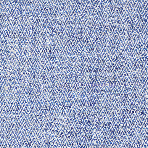 Plain Blue M2M - Jedburgh Textured Woven Made to Measure Curtains Default Voyage Maison