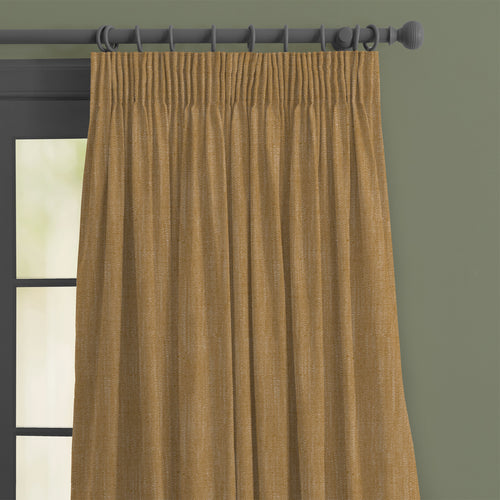 Plain Brown M2M - Jedburgh Textured Woven Made to Measure Curtains Default Voyage Maison