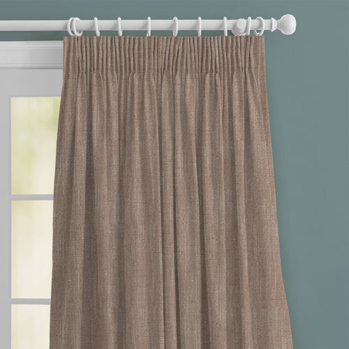 Plain Orange M2M - Jedburgh Textured Woven Made to Measure Curtains Default Voyage Maison