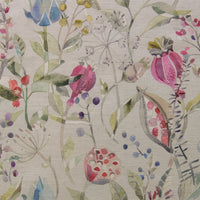 Samples - Kelston Printed Fabric Sample Swatch Sorbet Linen Voyage Maison