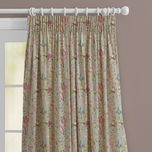 Animal Cream M2M - Kelston Printed Made to Measure Curtains Sorbet Linen Voyage Maison