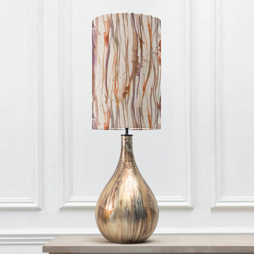Abstract Gold Lighting - Allegra  & Falls Anna  Complete Table Lamp Glass/Ironstone Additions