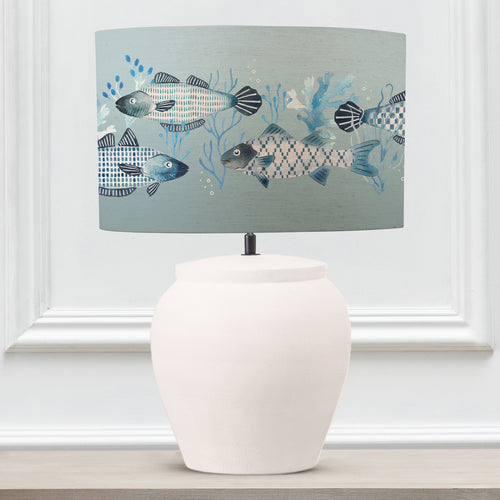 Animal White Lighting - Edessa  & Barbeau Eva  Complete Table Lamp Ecru/Seafoam Voyage Maison