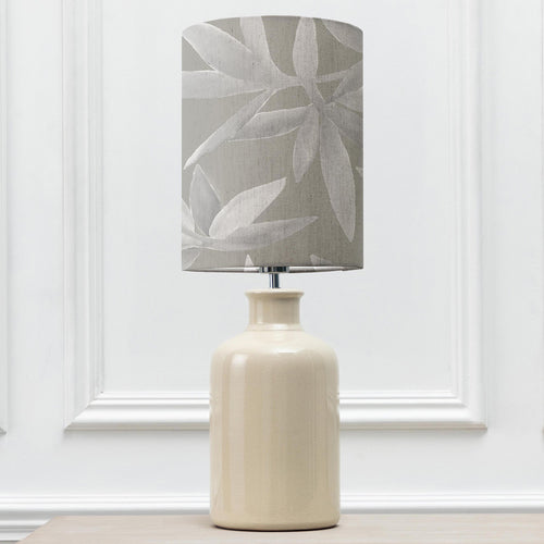 Floral Cream Lighting - Silverwood Anna & Elspeth Complete Table Lamp Cream/Snow Additions
