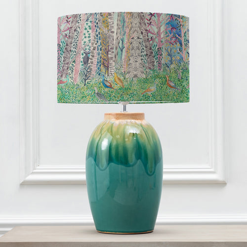 Animal Blue Lighting - Whimsical Tale Eva & Eucalypt Complete Table Lamp Aqua/Dawn Voyage Maison