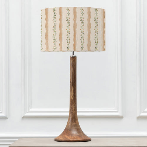 Floral Orange Lighting - Primavera Eva & Kinross Complete Table Lamp Mango/Melba Voyage Maison
