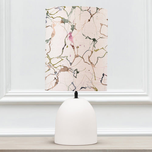 Abstract White Lighting - Larissa  & Carrara Anna  Complete Table Lamp Ecru/Meadow Additions