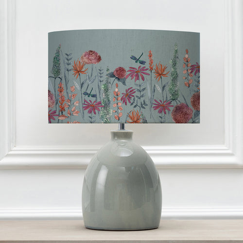 Floral Blue Lighting - Leura  & Florabunda Eva  Complete Table Lamp Duck/Cornflower Voyage Maison