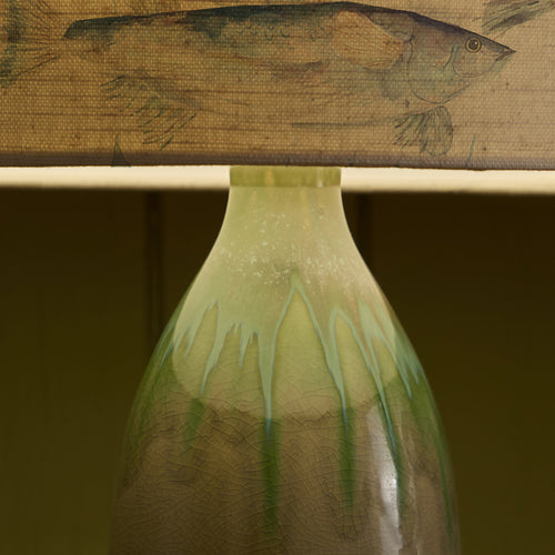 Animal Green Lighting - Ives Waters Eva & Narvi Complete Table Lamp Jade/Marine Voyage Maison