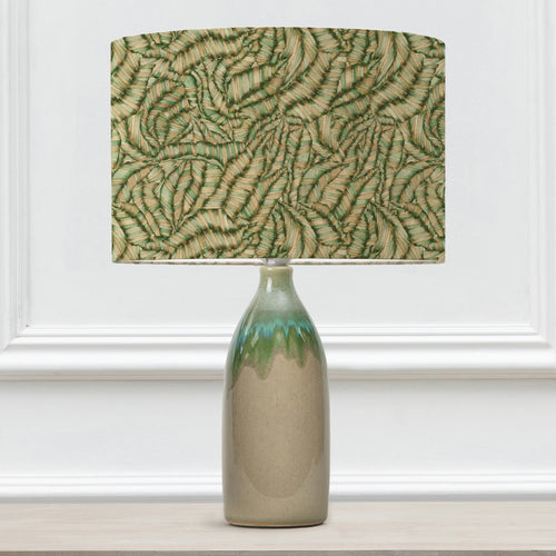 Geometric Green Lighting - Musa Eva & Narvi Complete Table Lamp Jade/Kiwi Voyage Maison