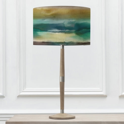 Abstract Grey Lighting - Solensis  & Fjord Eva  Complete Table Lamp Grey/Jade Voyage Maison