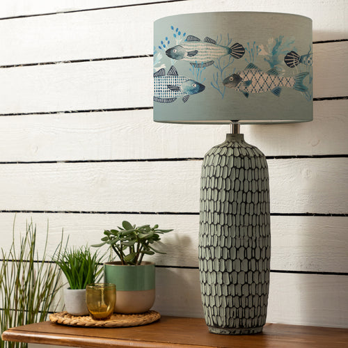 Animal Green Lighting - Stornoway  & Barbeau Eva  Complete Table Lamp Seafoam Voyage Maison