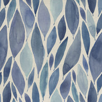 Samples - Koyo Printed Fabric Sample Swatch Cobalt Voyage Maison