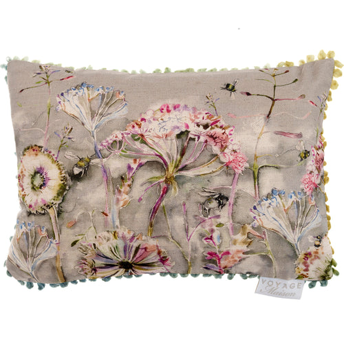 Voyage Maison Langdale Printed Feather Cushion in Orchid
