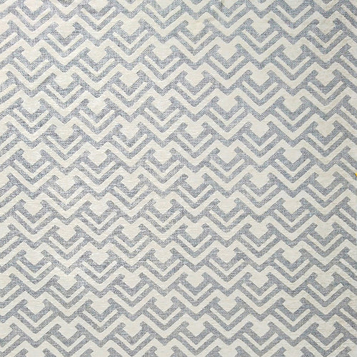 Abstract Grey Fabric - Lucius Woven Jacquard Fabric (By The Metre) Natural Voyage Maison