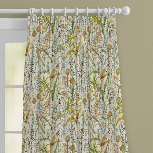 Floral Green M2M - Lydiard Printed Cotton Made to Measure Curtains Linen Voyage Maison