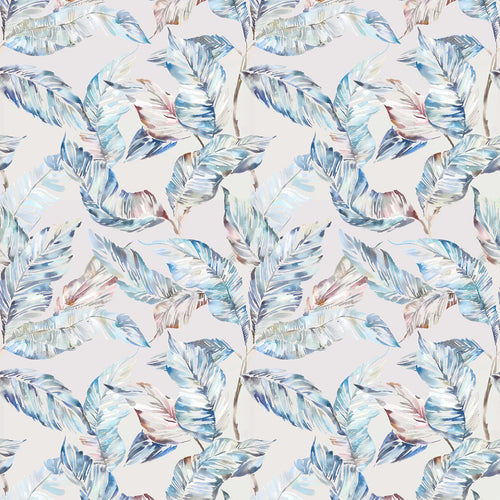 Floral Blue Fabric - Mizuna Printed Fabric (By The Metre) Cobalt Voyage Maison