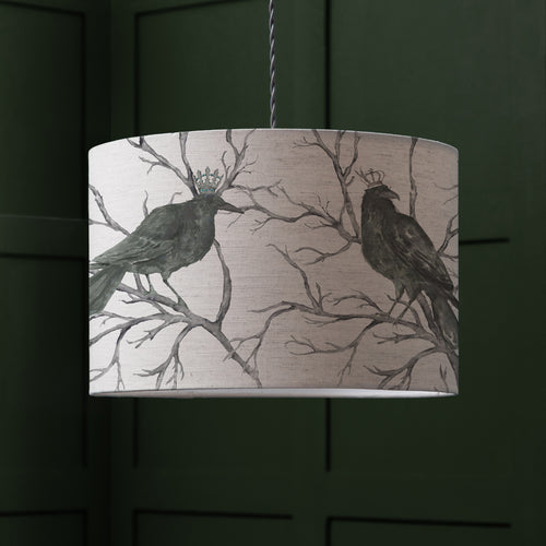 Animal Grey Lighting - Monarch Eva Lamp Shade Linen Voyage Maison