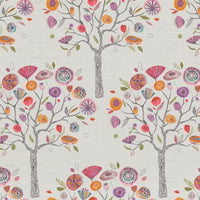  Samples - Moolyana Printed Fabric Sample Swatch Autumn Voyage Maison