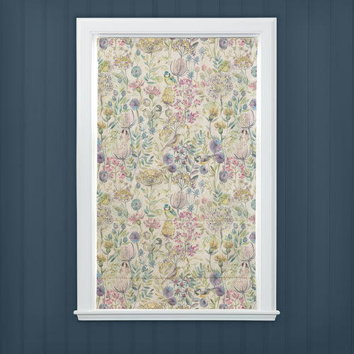Animal Green M2M - Morning Chorus Printed Linen Made to Measure Roman Blinds Default Voyage Maison