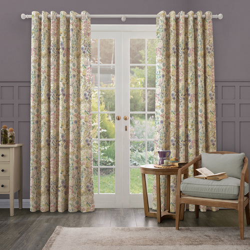 Animal Cream M2M - Morning Chorus Printed Made to Measure Curtains Linen Voyage Maison