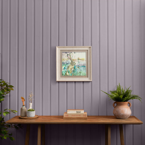 Animal Green Wall Art - Morning Hare  Framed Print Birch Voyage Maison