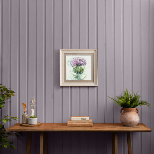 Floral Purple Wall Art - Mystic Moorland  Framed Print Birch Voyage Maison