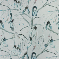 Samples - Nara Printed Fabric Sample Swatch Cobalt Voyage Maison