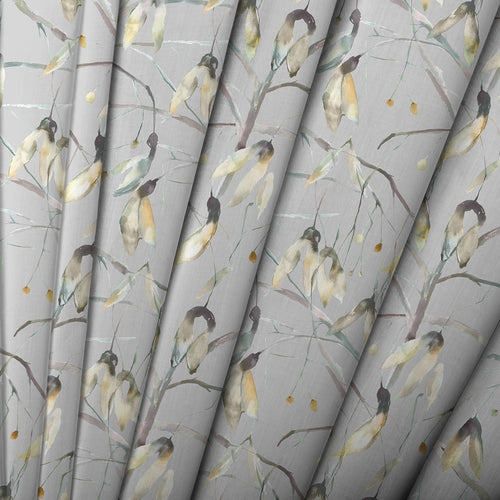 Floral Grey M2M - Nara Printed Made to Measure Curtains Emerald Voyage Maison