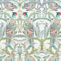 Samples - Netherton Printed Fabric Sample Swatch Pomegranate Voyage Maison