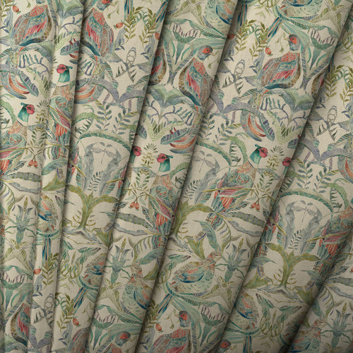 Animal Multi M2M - Netherton Printed Made to Measure Curtains Pomegranate Voyage Maison