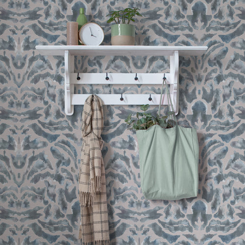 Abstract Grey Wallpaper - Nikko  1.4m Wide Width Wallpaper (By The Metre) Cloud Voyage Maison